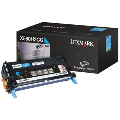 LEXMARK Tonerkassett cyan 10.000 sidor, hög kapacitet