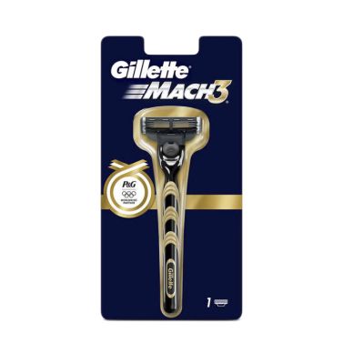 Image of Gillette Gillette Mach3 Razor Gold Edition