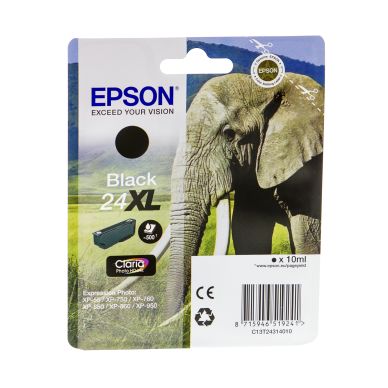 Image of EPSON Ink Cartridge black, 500 pages, high capacity