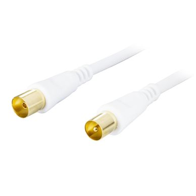 Image of DELTACO DELTACO antenna cable 100Hz 10m, ferrite cores