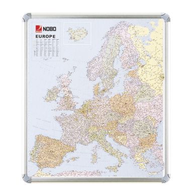 Whiteboard, karta NOBO Europa 95x110cm