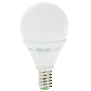 Image of MEGAMAN LED Globe P45, opal, 2 Watt