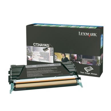 LEXMARK Tonerkassett svart 8.000 sidor return