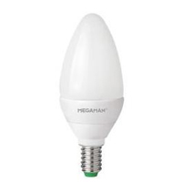 Image of MEGAMAN LED Candle, Opal, dimming, 5 Watt