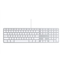 Image of APPLE Apple keyboard - USB - anodised alu - eng