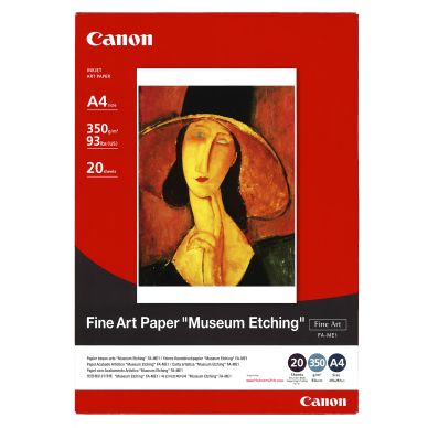 Image of CANON Paper Fineart Museum Etching A4, 350g, 20 sheets