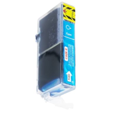 Image of Budgetink Ink Cartridge cyan (CLI-526C) 650 pages
