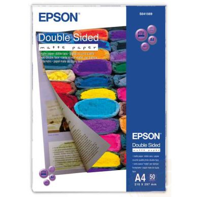 Image of EPSON Double-sided photo paper matt A4 50 sheets 178 g