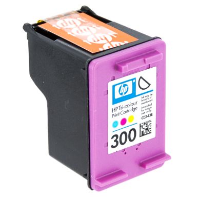 Image of HP HP 300 Tri-color Original Ink Cartridge 165 pages