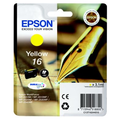 EPSON Bläckpatron gul, 165 sidor