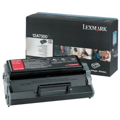 LEXMARK Tonerkassett svart 3000 sidor