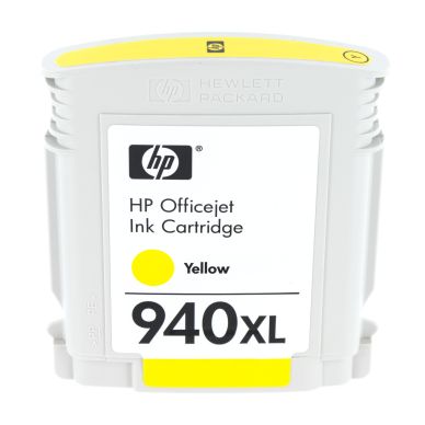 Image of HP HP 940XL High Yield Yellow Original Ink Cartridge 1400 pages