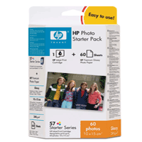 Image of HP Photo pack: Cartridge 3-colour + 60 sheets 4x6