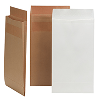 Image of Expander bags B4 brown Peel&Seal 200 pack