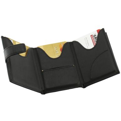 Image of Cardholder GRIEG 3 section black leather