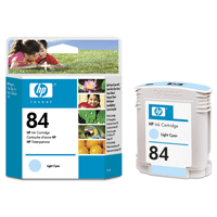 Image of HP Ink Cartridge light cyan No 84 69 ml