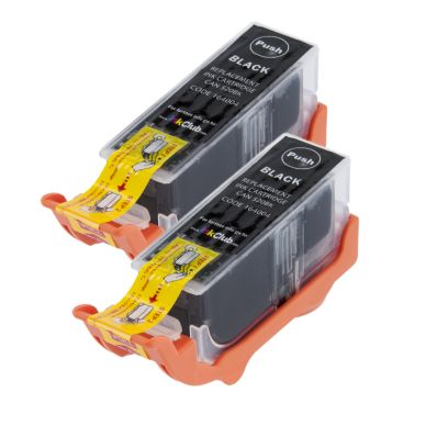 Image of inkClub Ink Cartridge black pigmented, 2-pack