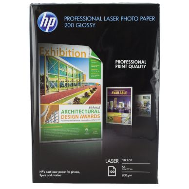 Image of HP Laser photo paper gloss A4 100 sheets 200g