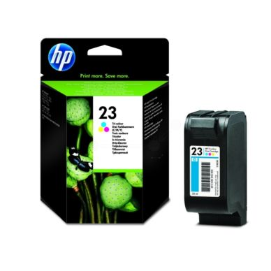 HP HP 23 trefärgsbläckpatron, original 300 sidor