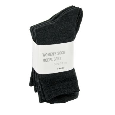 Image of inkClub Socks for women, grey, 39-42, 5-pack