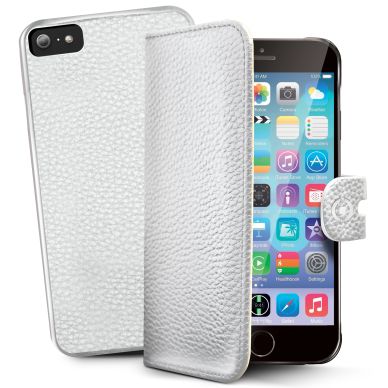 Image of Celly Celly Magnet Wallet Case iPhone 6 White