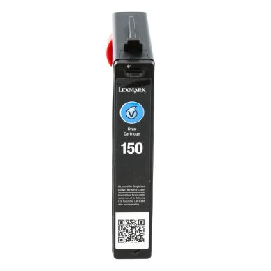 Image of LEXMARK Ink Cartridge cyan No 150, Return