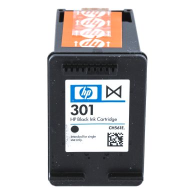 Image of HP HP 301 Black Original Ink Cartridge 190 pages