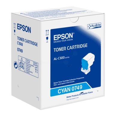 EPSON Tonerkassett cyan 8.800 sidor