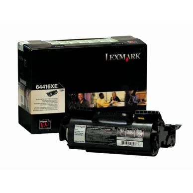 LEXMARK Tonerkassett svart 32.000 sidor, hög kapacitet, return