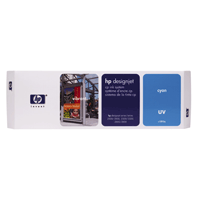 Image of HP Ink Cartridge cyan UV pigment 410ml