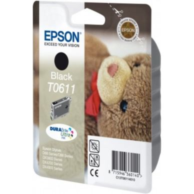 EPSON Bläckpatron svart, 250 sidor