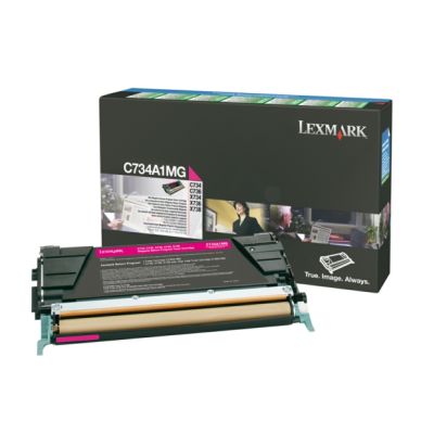 LEXMARK Tonerkassett magenta 6.000 sidor return