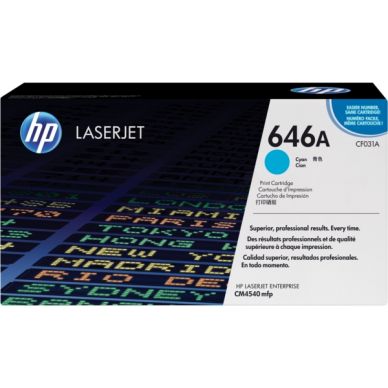 HP Tonerkassett cyan, 12.500 sidor