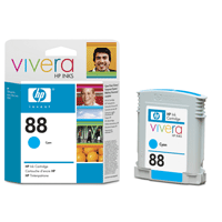 Image of HP HP 88 Cyan Original Ink Cartridge 860 pages