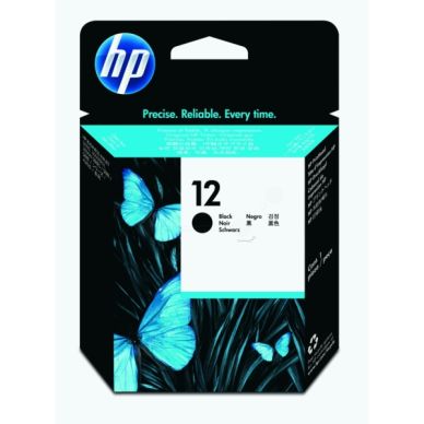HP Skrivhuvud svart Nr 12