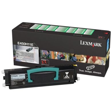 LEXMARK Tonerkassett svart 11.000 sidor return, hög kapacitet