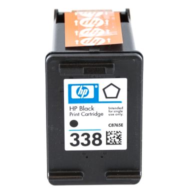 Image of HP HP 338 Black Original Ink Cartridge, 11 ml