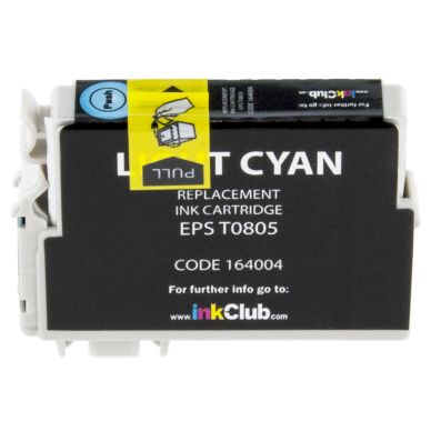 inkClub Bläckpatron ljus cyan 11,4ml