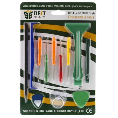 Image of MicroSpareparts 12-piece tool kit, iPhone 4,4s,5,5c,5s,iPad 1,2,3,4,Air