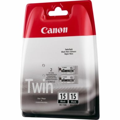 CANON Bläckpatron svart 2-pack 2x5.3ml