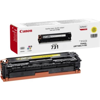 CANON Tonerkassett gul, 1.500 sidor (CRG 731Y)