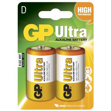 Image of GP BATTERIES GP 13AU-NL2 / LR20 / Ultra