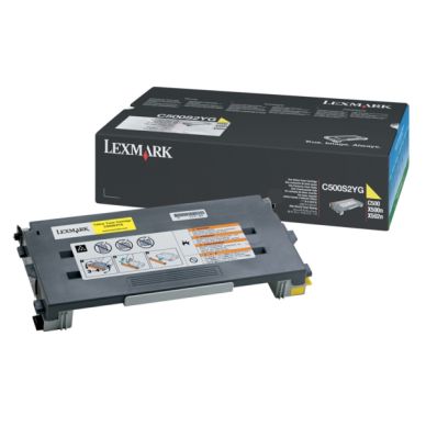 LEXMARK Tonerkassett gul 1.500 sidor
