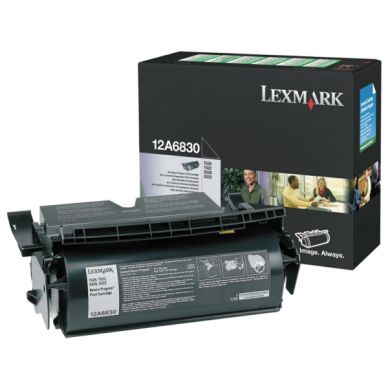 LEXMARK Tonerkassett svart 7.500 sidor return