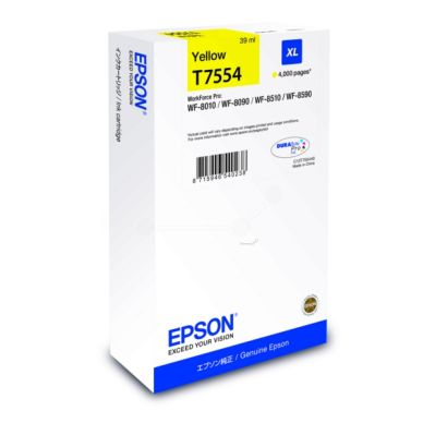 EPSON Bläckpatron gul XL, 4.000 sidor