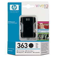 Image of HP HP 363 Black Original Ink Cartridge 410 pages