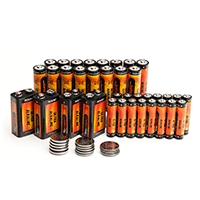 Image of inkClub Pack: 16xAA, 16xAAA, 4x9V, 5xCR2016, 5xCR2025, 5xCR2032