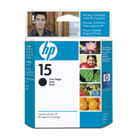 Image of HP HP 15 Large Black Original Ink Cartridge 270 pages