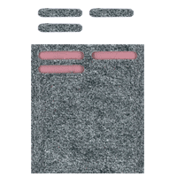 Image of Premium Grey pads, Twinner
