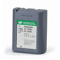 Image of GP BATTERIES PAN KX-T9500 T169B 3,6/1300